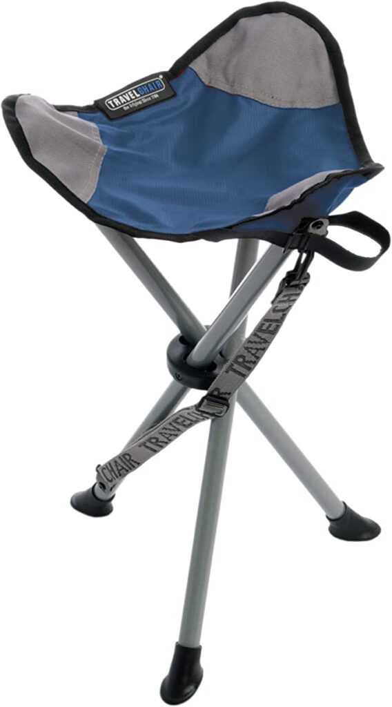 Travel Chair Folding Tripod Camping Stool