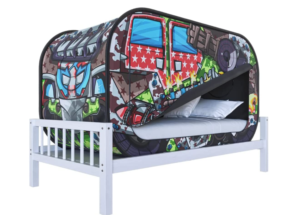 Skywin Kids Bed Tent Twin - Boys Bed Tent for Kids