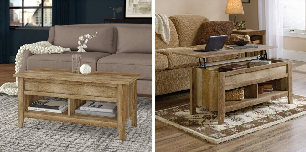 Millwood pines: Orelia Lift-top Extendable Coffee Table with Storage