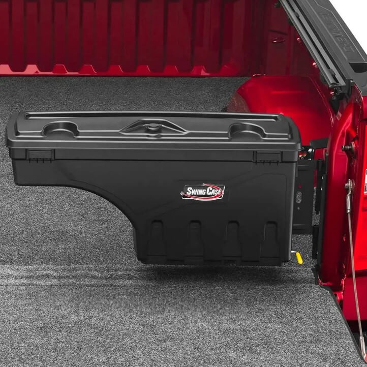 Swing Case Truck Bed Storage Box from Under Cover